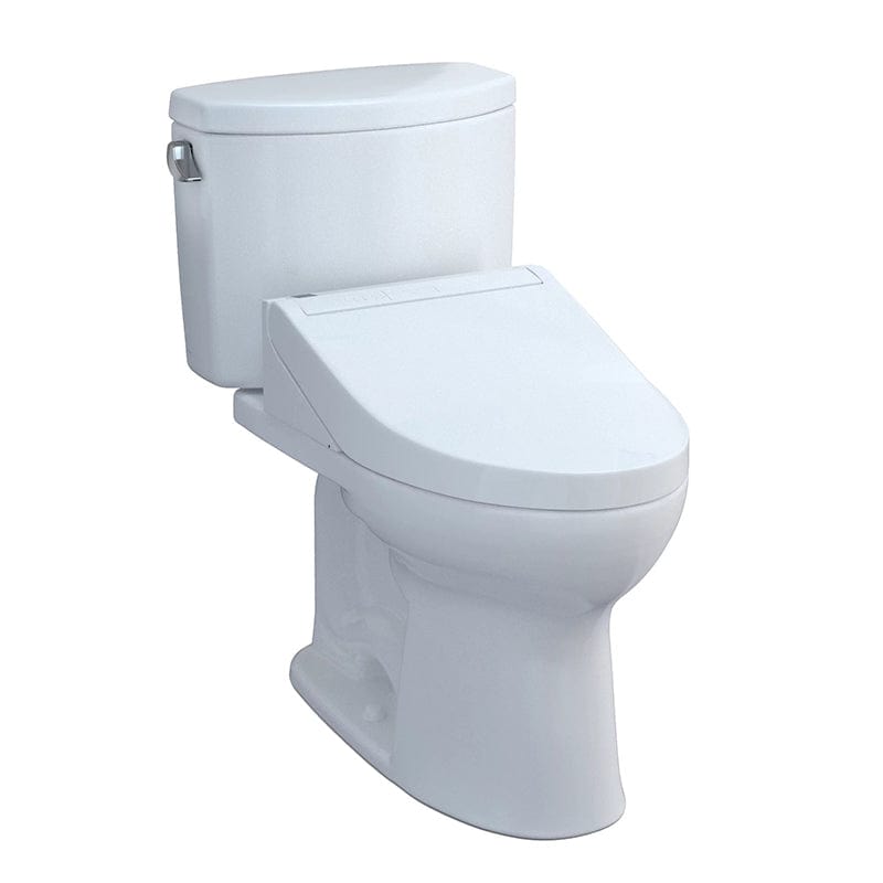TOTO Drake II Washlet+ C5 Two-Piece Bidet Toilet Combo Corner View