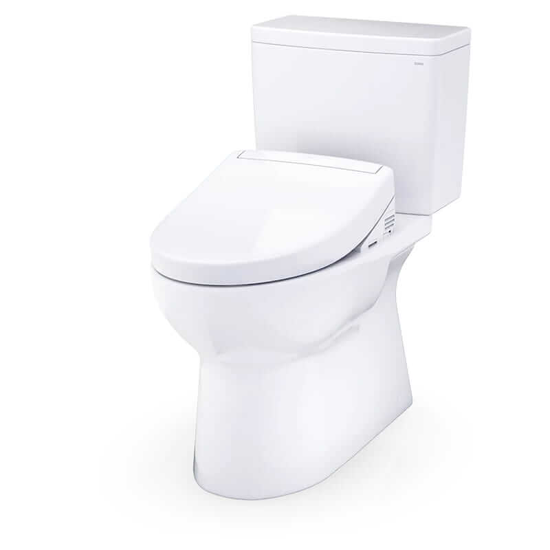 TOTO Glaston 1G S7 Two Piece Toilet 1.0 Gpf Corner View Facing Left