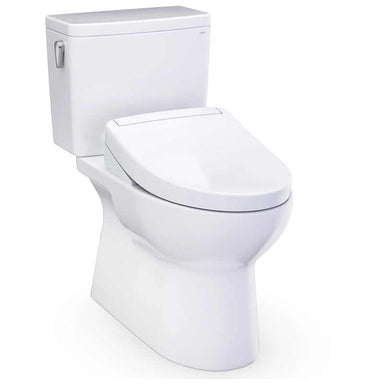 TOTO Glaston Washlet S7 Two Piece 1.28 Gpf Corner View Facing Right
