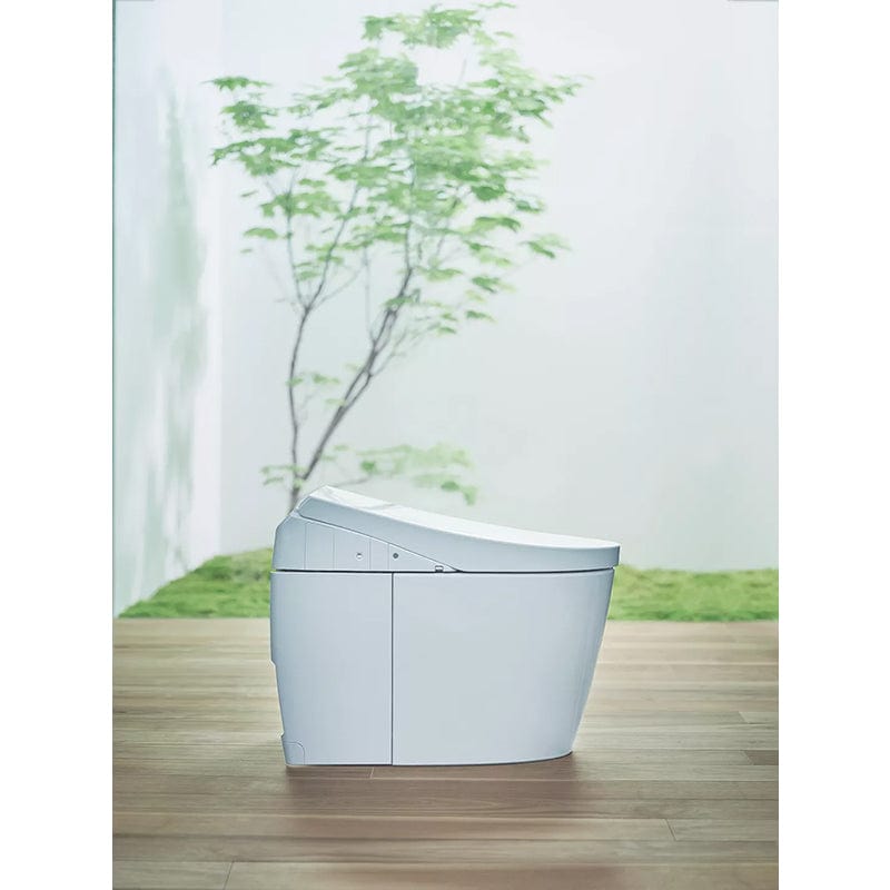 toto neorest ah bidet toilet side view lifestyle