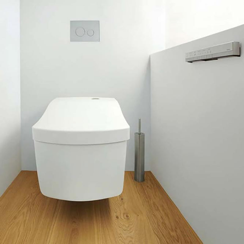 toto neorest ew wall hung dual flush top front view
