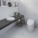 toto neorest rh dual flush 1.0 gpf 0.8 gpf integrated bidet toilet corner view white restroom