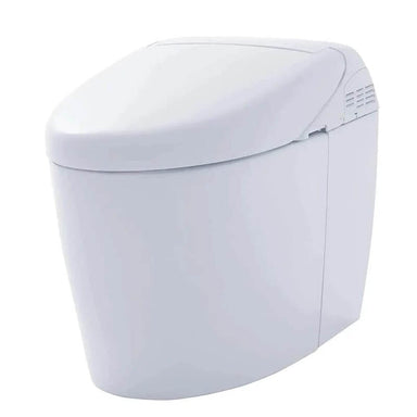 toto neorest rh dual flush 1.0 gpf 0.8 gpf integrated bidet toilet quarter view