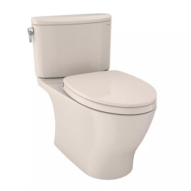 toto nexus two piece universal height toilet corner view