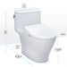 toto nexus washlet s7a one piece dimensions
