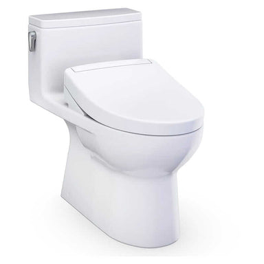 TOTO Redington 1G Washlet S7 One Piece Toilet 1.0 Gpf Corner View