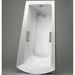 toto soiree freestanding bathtub vertical view