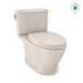 TOTO Toilet TOTO Nexus Two-Piece Elongated 1.28 GPF Universal Height Toilet