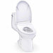 TOTO Ultramax Washlet S7a 1.6 Gpf Corner View Open Lid
