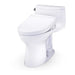 TOTO Ultramax Washlet+ S7A Low Profile One Piece Corner View Facing Left