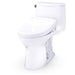 TOTO Ultramax Washlet S7A One Piece Toilet Corner View Facing Left