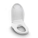 toto washlet c5 bidet toilet seat elongated corner view open lid