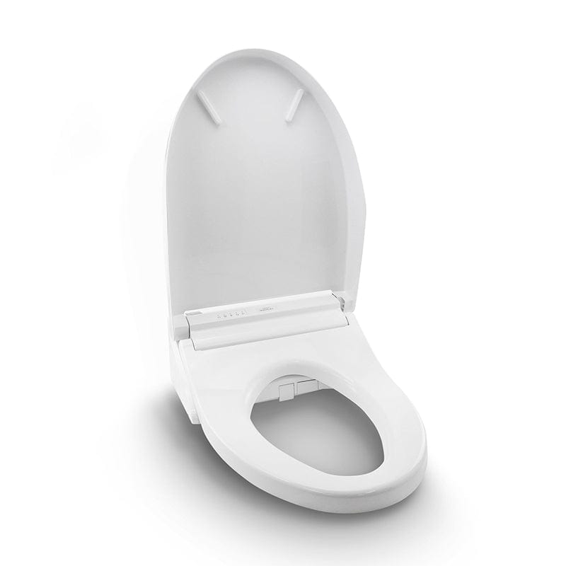 toto washlet c5 bidet toilet seat elongated corner view open lid