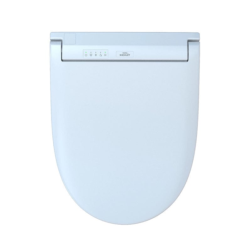 toto washlet c5 bidet toilet seat round top view