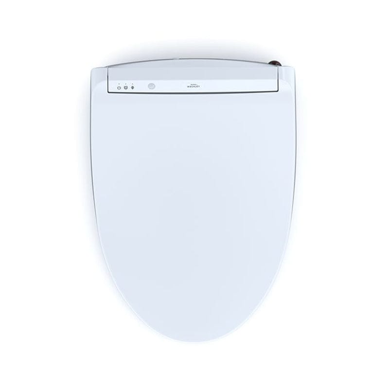 toto washlet k300 bidet toilet seat elongated white top view