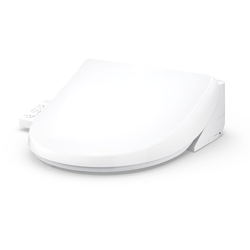 TOTO® WASHLET® KS2 Bidet Toilet Seat Round Corner View