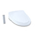 toto washlet s500e bidet toilet seat classic corner view with remote