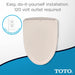 toto washlet s550e bidet toilet seat sedona beige 120v outlet required