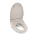 toto washlet s550e bidet toilet seat sedona beige contemporary corner view open lid