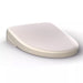 toto washlet s7a bidet toilet seat contemporary sedona beige corner view