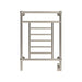Traditional Model T-2536 8 Bar Hardwired Towel Warmer Polished Nickel Front View