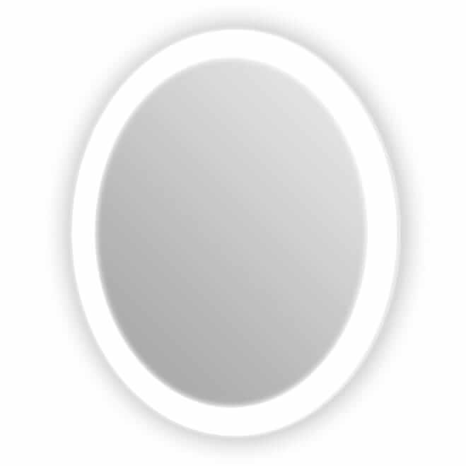 Trinity LED Lighted Mirror Up Close
