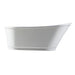 Trone Bella B6630 66 x 30 Inch Freestanding Soaker Tub Side View