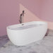Trone Bryn B6730 67 x 30 inch Freestanding Soaker Tub Central Drain