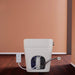 Trone Tahum STCH Smart Bidet Toilet with ToeTouch Auto Open White Back View