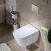 Trone Vivenza STV7216 Wall Hung Bidet Smart Toilet Corner Top View Close Lid