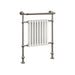Tuzio Flanders 26.5 X 37 Inch Towel Warmer Brushed Nickel Corner View