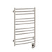 Tuzio Laveno 19.5 X 31 Towel Warmer Brushed Nickel Corner View