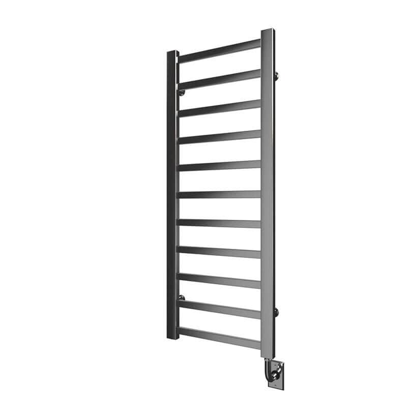 Tuzio Milano 19.5 X 50.5 Towel Warmer Chrome Corner View
