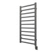 Tuzio Milano 23.5 X 50.5 Towel Warmer Chrome Corner View