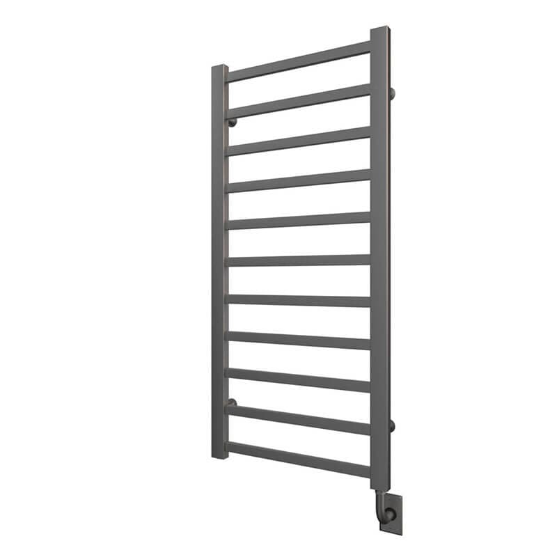 Tuzio Milano 23.5 X 50.5 Towel Warmer Chrome Corner View