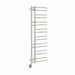 Tuzio Ortona 19.5 X 60.5 Towel Warmer Brushed Nickel Corner View