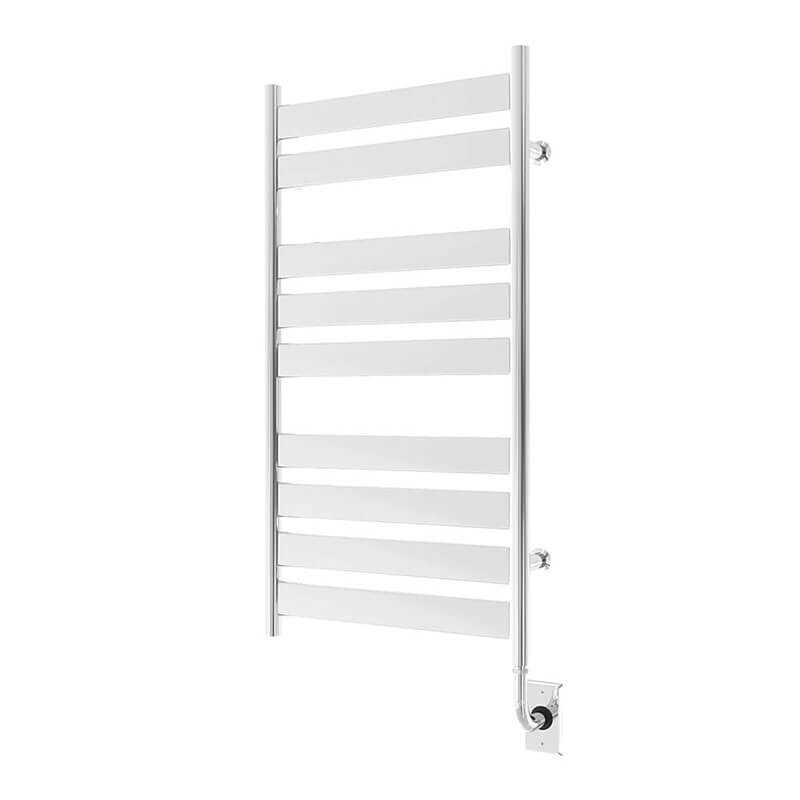Tuzio Romano 19.5 X 37 Towel Warmer Chrome Side View