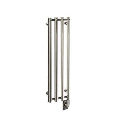 Tuzio Rosendal 10.5 X 37.5 Inch Towel Warmer Polished Nickel Corner View