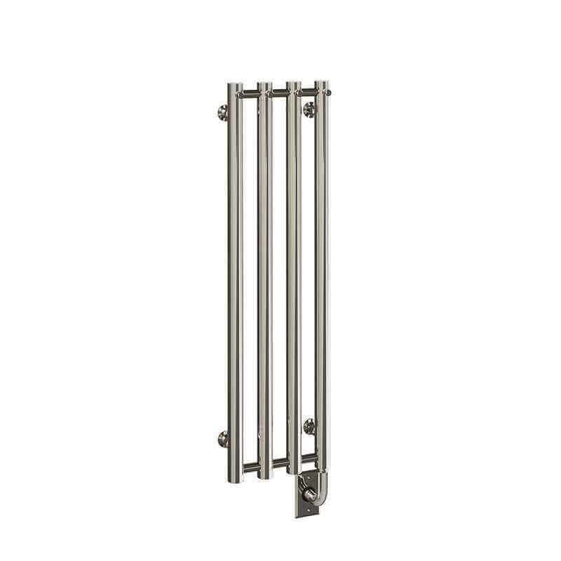 Tuzio Rosendal 10.5 X 37.5 Inch Towel Warmer Polished Nickel Corner View