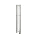 Tuzio Rosendal 10.5 X 59 Towel Warmer Chrome Corner View