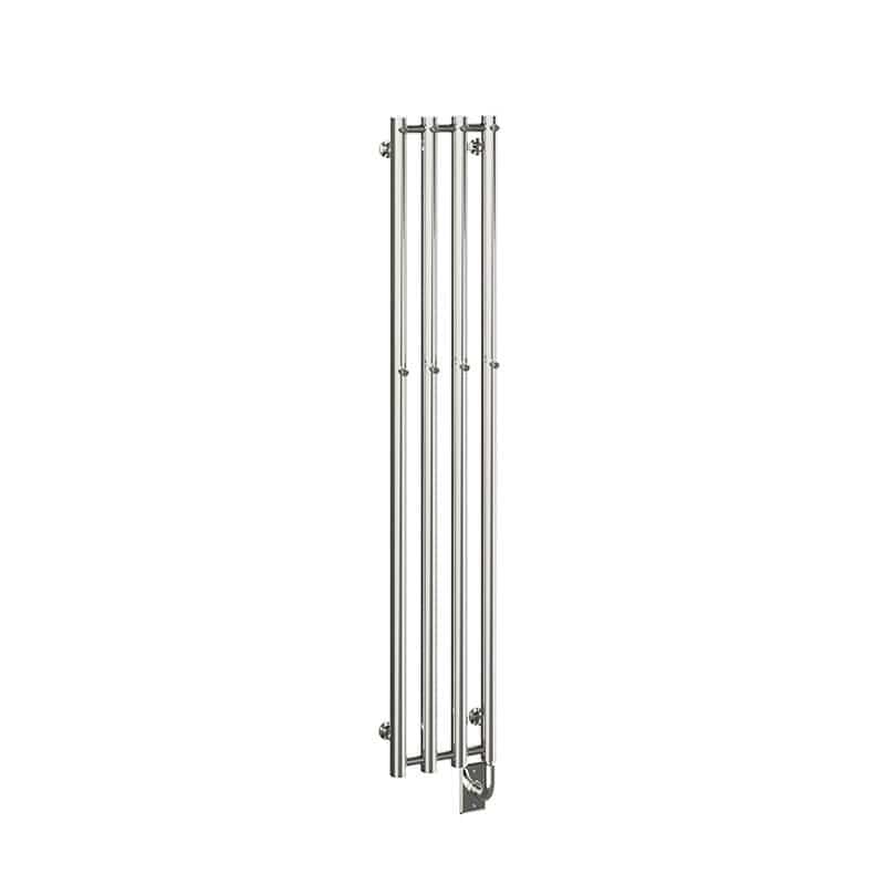 Tuzio Rosendal 10.5 X 59 Towel Warmer Chrome Corner View