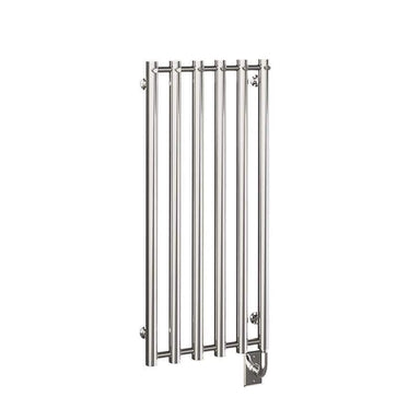 Tuzio Rosendal 16.5 X 37.5 Towel Warmer Chrome Corner View