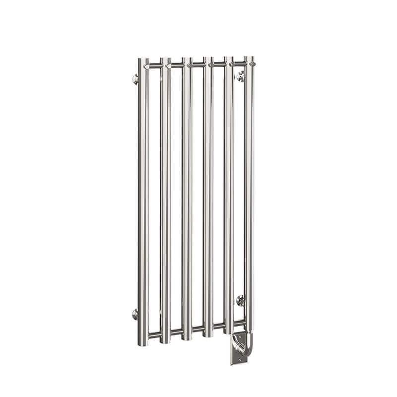 Tuzio Rosendal 16.5 X 37.5 Towel Warmer Chrome Corner View