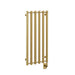 Tuzio Rosendal 16.5 X 37.5 Towel Warmer Pvd Brushed Gold Corner View