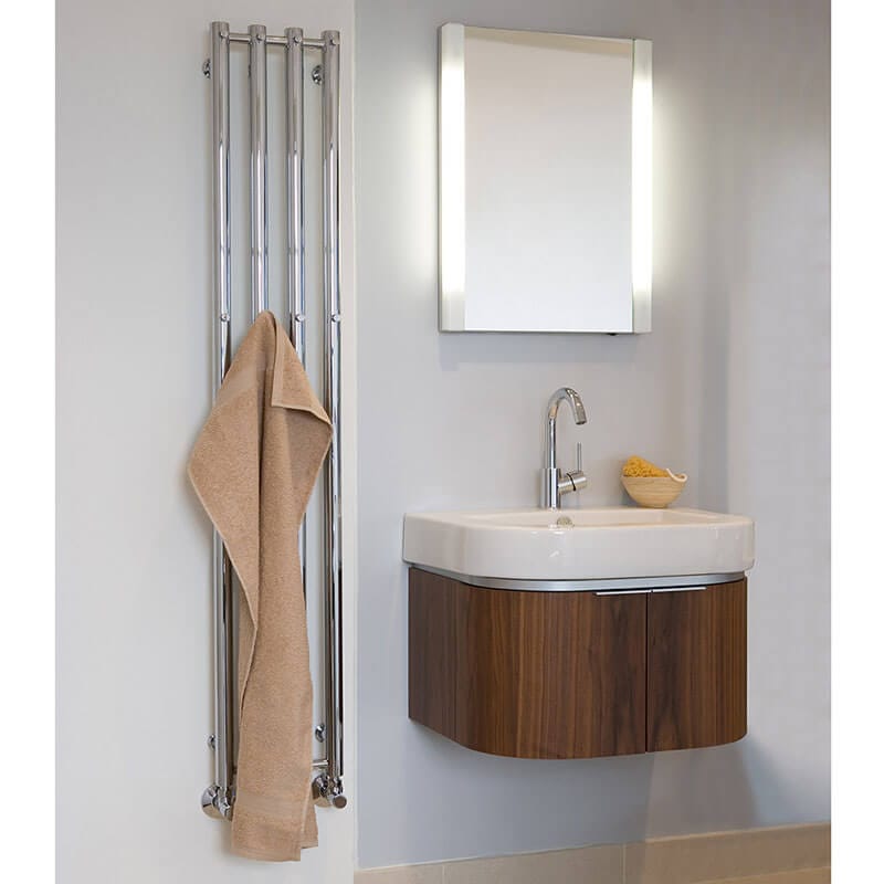 Tuzio Rosendal 16.5 X 59 Inch Towel Warmer Chrome Bathroom