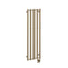 Tuzio Rosendal 16.5 X 59 Towel Warmer Pvd Brushed Bronze Corner View