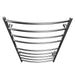 Tuzio Stour 23.5 X 27 Inch Towel Warmer Chrome Hardwired Top View