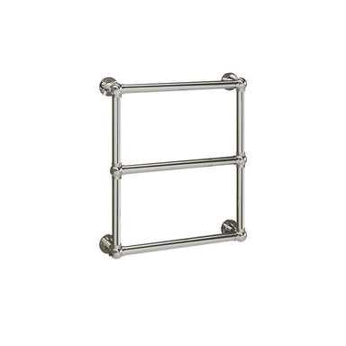 Tuzio Stour 23.5 X 27 Inch Towel Warmer Polished Nickel Corner View