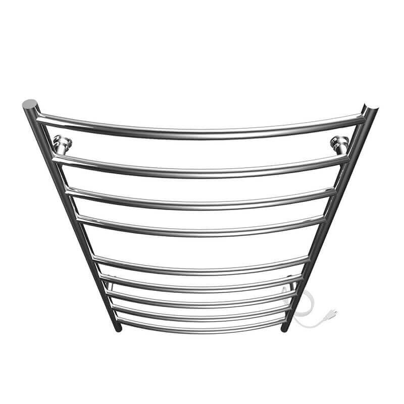 Tuzio Stour 23.5 X 27 Towel Warmer Chrome Top View