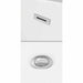 Ursula 67" Freestanding Acrylic White Bathtub With Polished Chrome Trim No Faucet Pop Up Drain and Overflow Plate